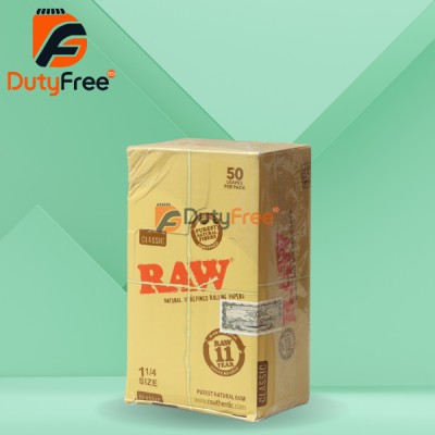RAW Brand Single Wide Classic (50) Rolling Papers