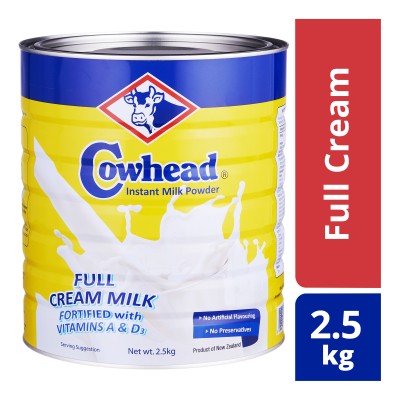 Cowhead Instant Full Cream Milk Powder,2500G