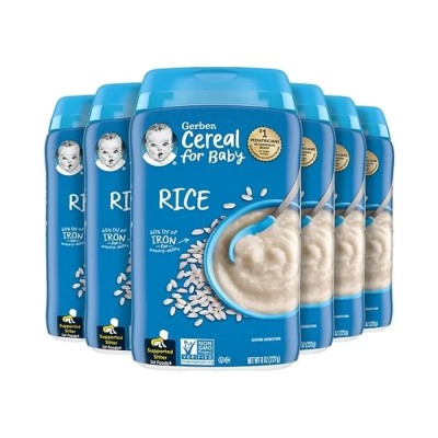 Gerber Rice Single Grain Cereal 227gm