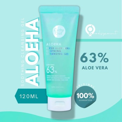 CATHY DOLL Aloeha fresh aloe vera soothing cleansing gel 120ml