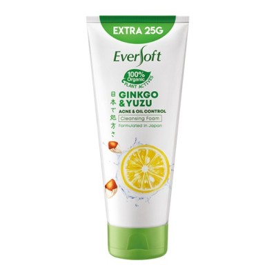 Eversoft Gingko & Yuzu Cleanser 195g