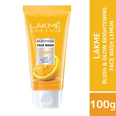 Lakme Blush & Glow Brightening Face Wash Lemon 100g