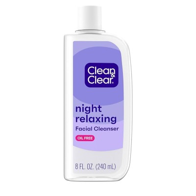 CLEAN & CLEAR® NIGHT RELAXING Facial Cleanser 240ml