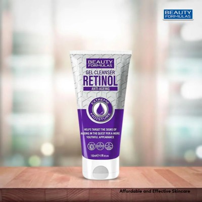 Beauty Formulas Anti-Ageing Retinol Gel Cleanser 150ml