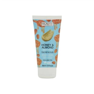Beauty Formulas Nourishing Honey & Almond Facial Scrub - 150ml