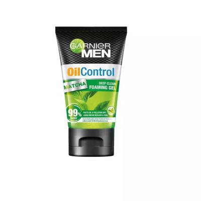 Garnier Men Oil Control Matcha Deep Clean Foaming Gel (100ml)