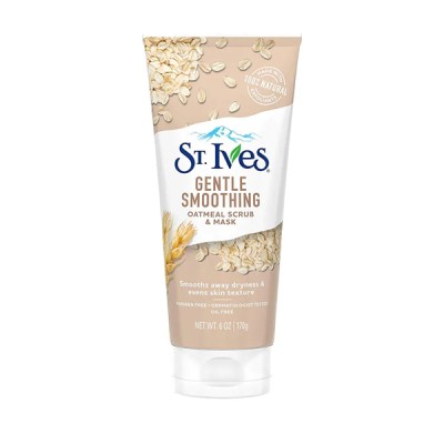 St. Ives Gentle Smoothing Oatmeal Scrub & Mask 170gm