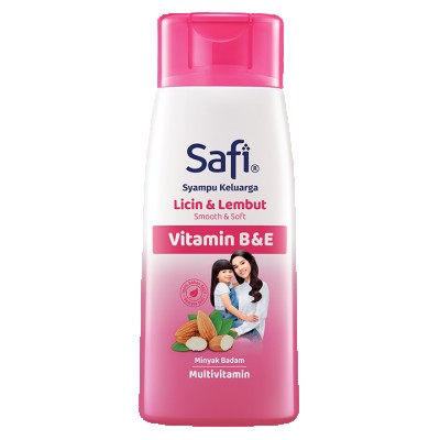SAFI Smooth & Soft Family Shampoo with Almond Oil & Multivitamin