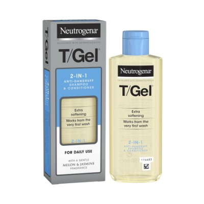 Neutrogena T/Gel 2-In-1 Anti Dandruff Shampoo & Conditioner 150ml.