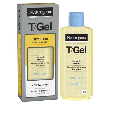 Neutrogena T/Gel Anti-Dandruff Shampoo Dry Hair Mix Jasmine 150 ml.