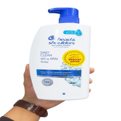 Head & Shoulder Anti-Dandruff Daily Clean Shampoo 1000ml•