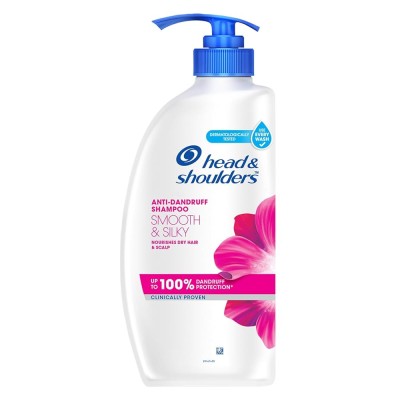 Buy Head and Shoulders Smooth and Silky Anti Dandruff Shampoo, 1L.