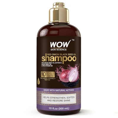 WOW Skin Science Red Onion Black Seed Oil Shampoo 500ml