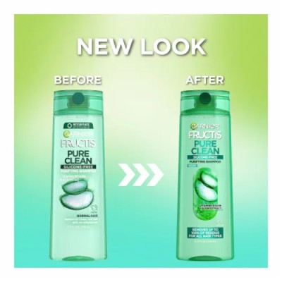 Garnier Fructis Pure Clean Purifying Shampoo Silicone Free for All Hair Types