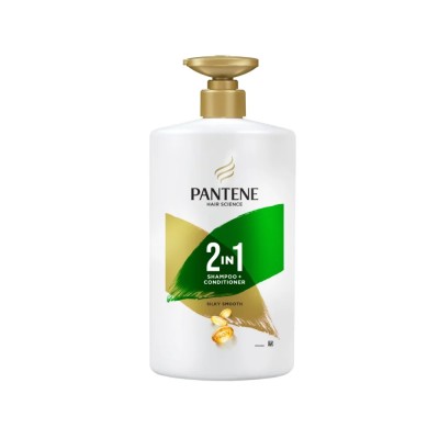 Pantene 2 In 1 Silky Smooth Care Shampoo + Conditioner 1L