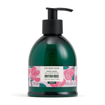 The Body Shop British Hand Wash, Rose (275ml)