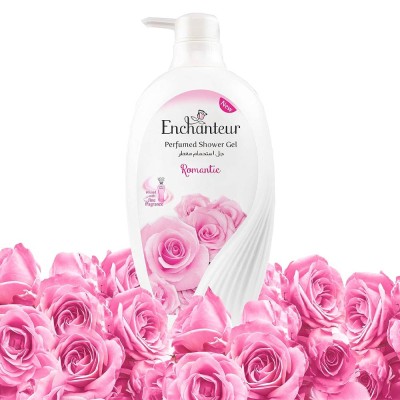 Enchanteur Shower gel romantic body wash used for Male/ female - 550 ml