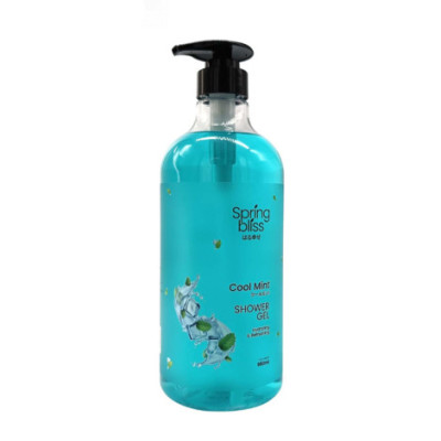 Spring Bliss Cool Mint Shower Gel 950ml.