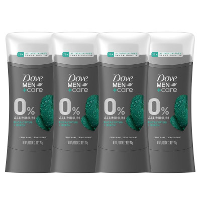 Men+Care Eucalyptus + Birch 0% Aluminum 48h Deodorant Stick (74gm)