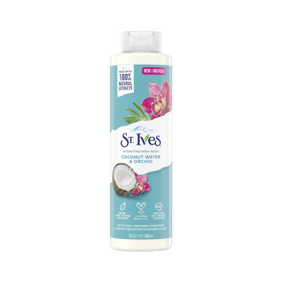 St. Ives Hydrating Body Wash Coconut Water And Orchid 650ml.
