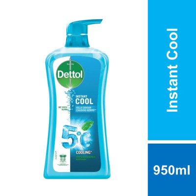 Dettol Shower Gel Instant Cool 950ml.
