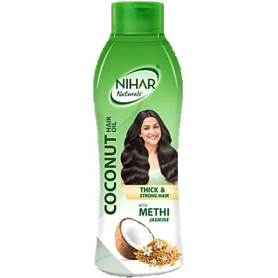 Nihar Naturals Jasmine Coconut Hair Oil  (200 ml)