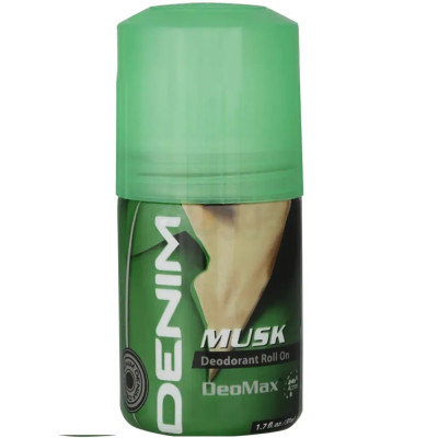 Denim Musk DeoMax Deodorant Roll On