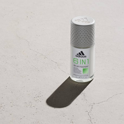 Adidas - 6 in 1 Anti-Perspirant Roll On Deodorant 50 ml