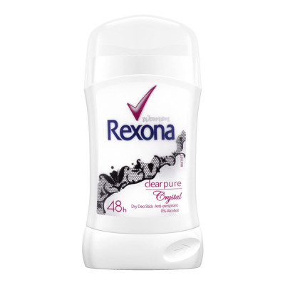 Rexona 48H Clear Pure Crystal Anti-Perspirant Deodorant, For Women, 40ml.