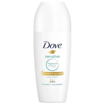 Dove Sensitive Frangrance Free Moisturing Cream 40ml.