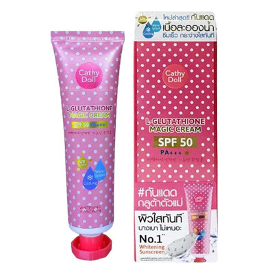 Cathy Doll L Glutathione Magic Cream SPF 50 PA+++ 60ml.