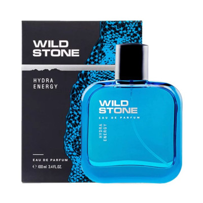 Wild Stone - Hydra Energy Premium Perfume for Men, Long Lasting Eau De Parfum|Luxury Fragrances - 50ml