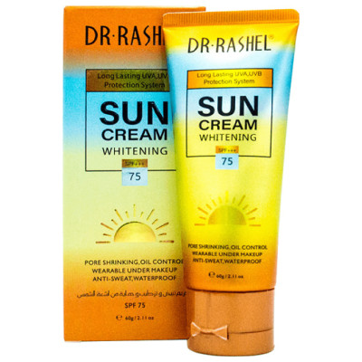 Dr. Rashel Sun Cream Whitening SPF 75 60g.