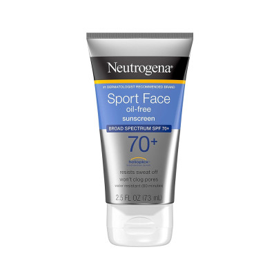 Neutrogena Sport Face Oil-Free Lotion Sunscreen Broad Spectrum SPF 70+  (73ml)