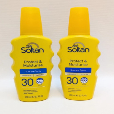 BOOTS Soltan Protect and Moisturise SPF 15 Lotion 200ml