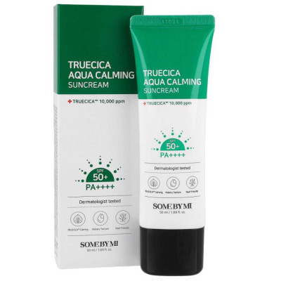 SOMEBYMI | Truecica Aqua Calming Suncream 50 ml.