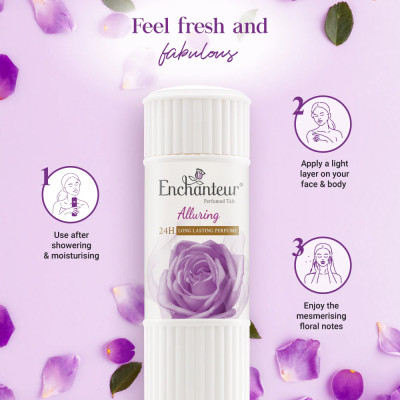 Enchanteur Alluring Perfumed Talcum (250gm)