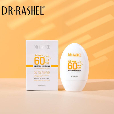DR. RASHEL Anti-Aging Moisture Sun Cream with SPF 60++ - 60g.
