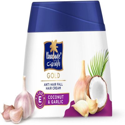 Parachute Gold Anti Hair Fall Coconut And Garlic Hair Cream - 140ml