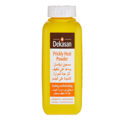 Dekasan Prickly Heat Powder used for male/female - 100 gm.