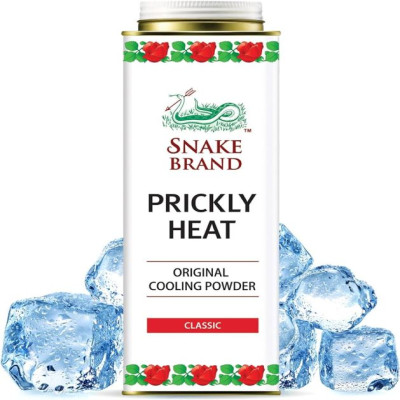 Snake Brand Classic Prickly Heat Cooling Powder,420g.