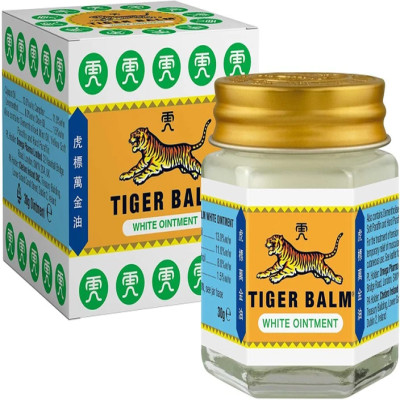 Tiger Balm White Ointment For Relief From Sprains, Pains, Muscular Aches 19ml