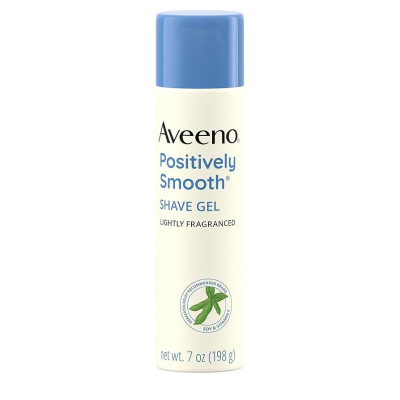 Aveeno Positively Smooth Moisturizing Shave Gel, 7 oz.