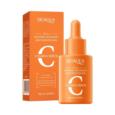 BIOAQUA Vitamin C Serum for Whitening Moisturizing Anti-aging Skin Care 30ml