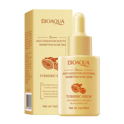 BIOAQUA Turmeric Extract Dark Spots & Acne Scars Removal Face Serum