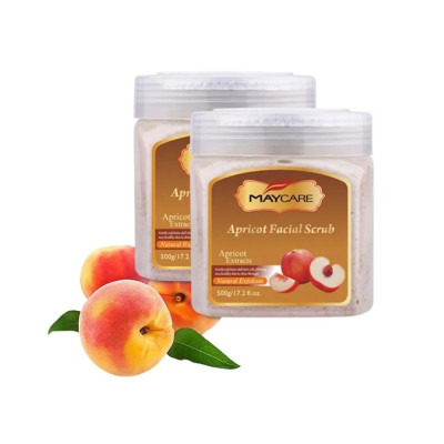 MAYCARE Apricot Facial Scrub, Apricot Extra, Natural Exfoliant (500 g)