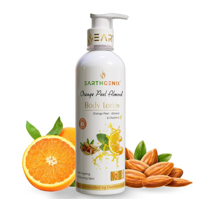 Orange Peel Almond Body Lotion With Vitamin E 1000ml