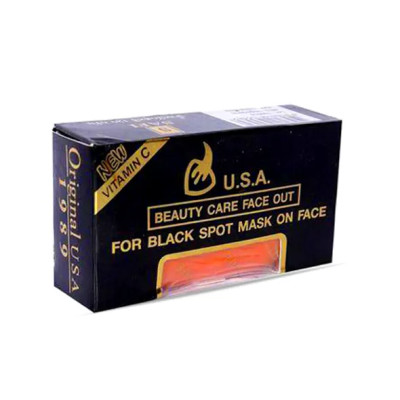USA Beauty Care Face out for Black Spot Whitening Soap With Vitamin C 120g