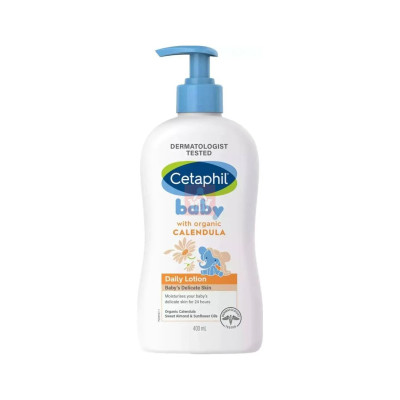 Cetaphil Baby Daily Moisturizing Lotion with Organic Calendula 400ml