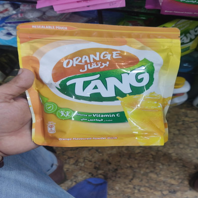 Tang Orange Drink Powder Resealable Pouch 350ml